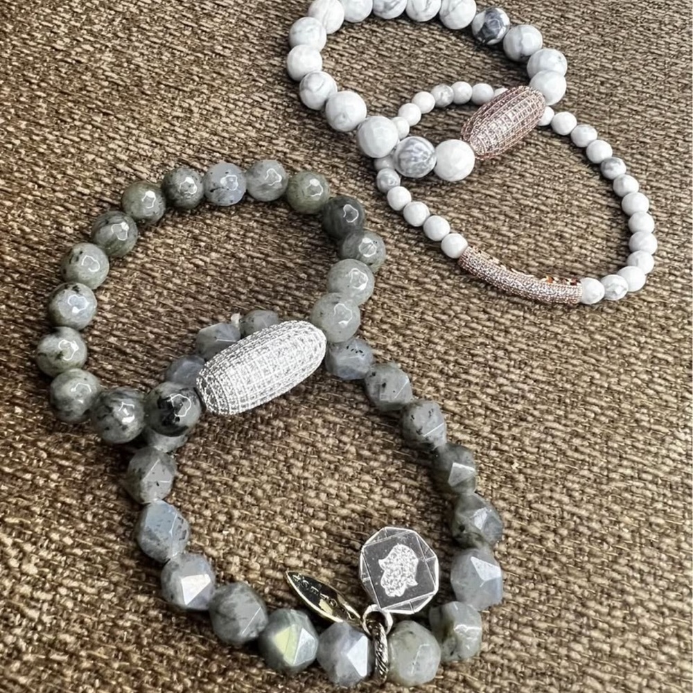 Stackablee bracelets all 4 $29